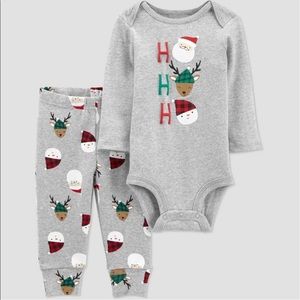 NWT Just One You by Carter’s 2 Pc Holiday Set